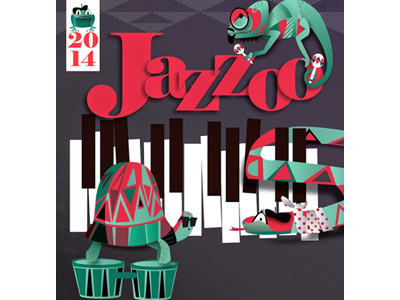 Jazzoo 2014 Graphic Design and Illustration graphic design illustration