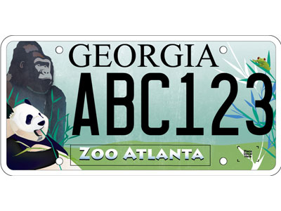 Georgia Wildlife Tag By Becky Scheel On Dribbble