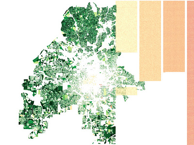 Atlanta's Tree Canopy Data Visualization data visualization