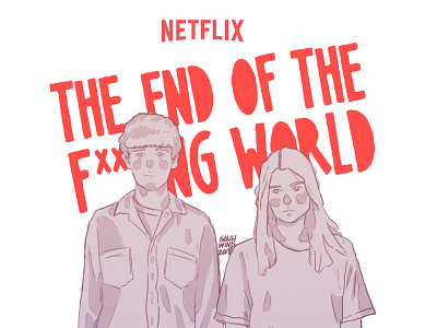 The end of the F world galihwind illustration illustrator the end of the fucking wold