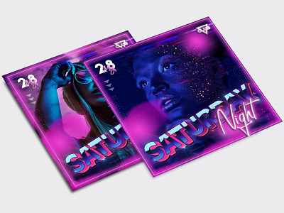 Party Flyer PSD Template