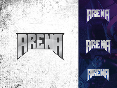 ARENA- game company logo design game app gaming gaming logo gaming website gaminglogo trend trending