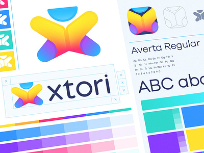 Xtori Brand identity system