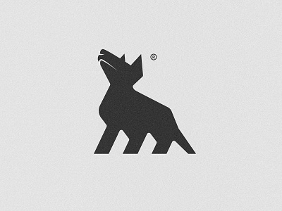 Dog - logomark development 2d abstract adobe animal art brand branding design dog flat graphic illustration illustrator logo logomark mark minimal modern pet symbol