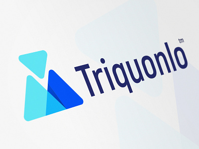 Triquonlo logo development 2d abstract branding design graphic illustrator logo logomark minimal mobile mobile app modern