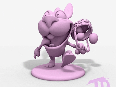 Hoppy Easter! 3d modeling animation 3d character design character design zbrush