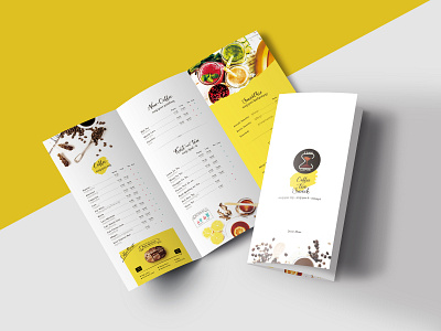 Time Lapse Cafe Menu Design