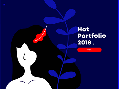 HOT portfolio 2018 animated animation appdesign brand branding dailyinspiration design illustration logo ui