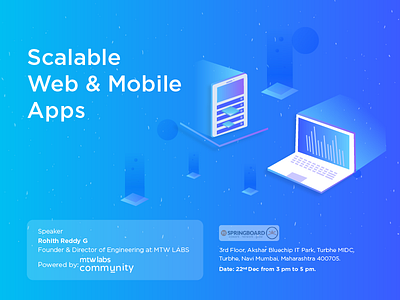 Scalable web & mobile app banner