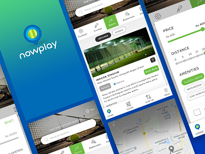 Now play ground booking app