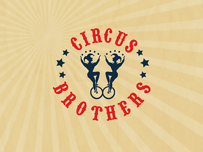 Circus Brother Logo Design graphic designer logo logodesign