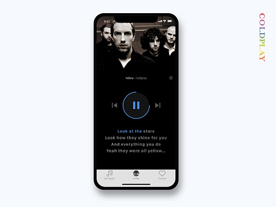 Music App Concept Design.