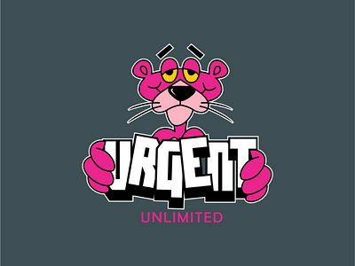 Urgent Co. Unlimited logo artwork lettering brands