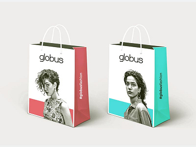 Shopping Bag Visuals mockup print design shopping bag