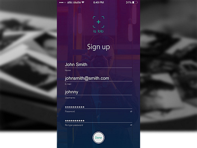 Sign Up Form daily ui