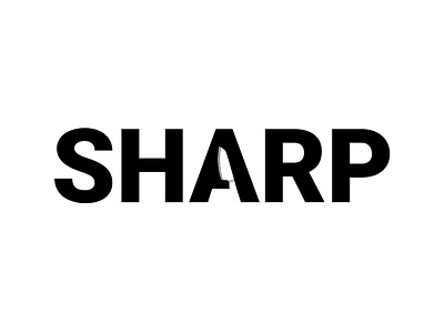 Sharp Black adobe adobe illustrator brand design branding design graphicdesign illustraion logo logodesign logomaker typography vector