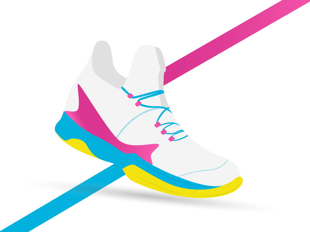 Shoes_illustration by Sunil N on Dribbble