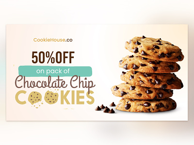 Special Offer 036 ad bakery brand brown cake chips choclate choco clean cookies dailyui design marketing offer purchase simple special offer ux website