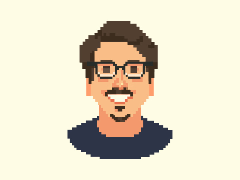 8bit Portrait By Navin Kulkarni On Dribbble