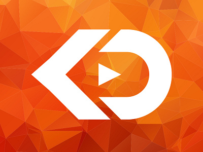 KD Logo brand illustration logo logotype profile typography vector