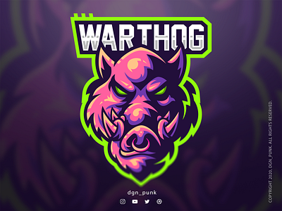 Warthor Mascot concept brand branding character illustration logo logos mascot sport ui vector