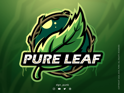Leaf Logo animation branding character illustration logo logos mascot product design sport typogaphy ui webdesign