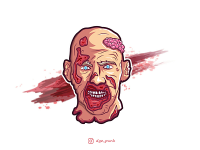 Zombi illustration