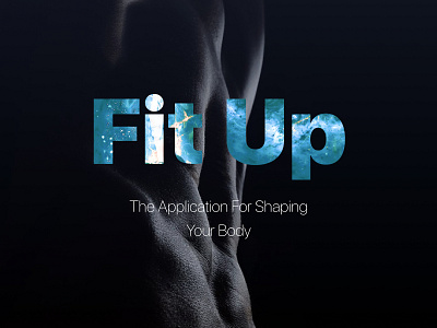 Fitness Application body fitness muscles ui ui design