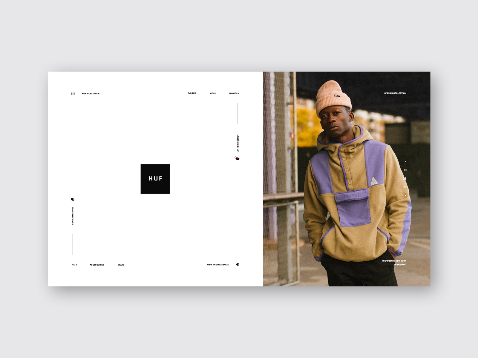 Huf Worldwide S/S 19' by Sam Thompson on Dribbble