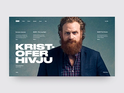 HBO | Game Of Thrones game of thrones grid design hbo landing page minimal minimal website tv series typography ui ui design ux web design