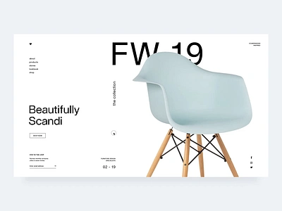 Sklum | FW19 e commerce furniture furniture shop grid design interaction interaction design landing page minimal minimal website motion nordic scandinavian store store design typography ui ui design ux web design