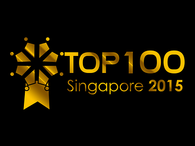 Top 100 Singapore 2015 icon design