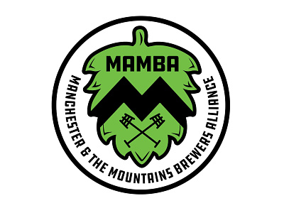 Mamba Logo craft beer hops illustration logo logo design vermont beer