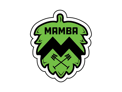 Mamba Logo Sticker