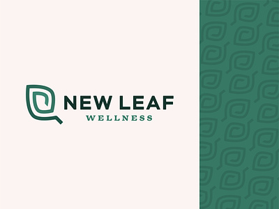 New Leaf Wellness abstract branding continuous line design ear health health coach icon illustration leaf life coach listening logo new new leaf new leaf wellness pattern vector wellness