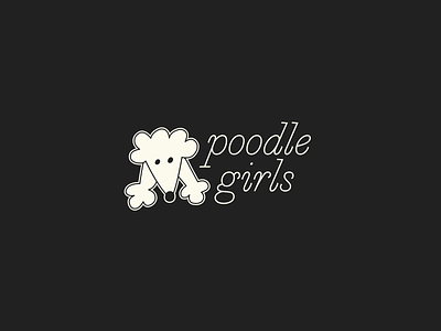 Poodle Girls Pt. 2 branding design dog dogs doodle icon ills illustration illustrative logo poodle poodlegirl poodles rescue typography vector woof