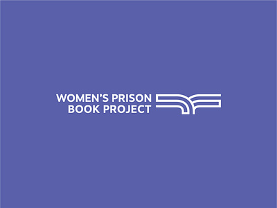 Women Prison Book Project Logo abstract bird book branding icon illustration logo path vector