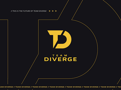 Team Diverge Logo Branding