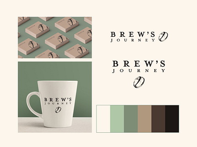 Brew's Journey Logo Branding