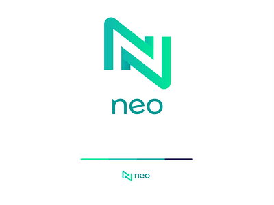 Neo Rebrand branding clean logo crypto cryptocurrency defi graphic design icon logo minimal nfts web3