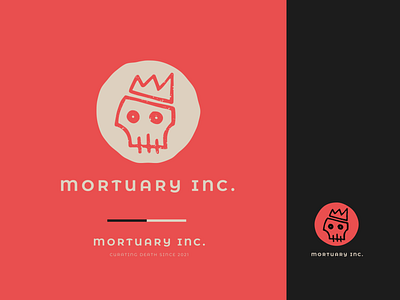 Mortuary Inc. NFT Rebrand brand design branding clean clean logo crypto cryptocurrency eth ethereum grunge logo logo design nft skate sol solana web3