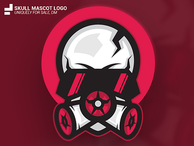 Skull Mascot Logo branding esports esports logo logo mascot skull