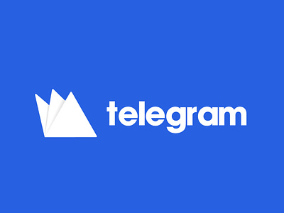 TELEGRAM LOGO DESIGN CONCEPT adobe animation branding design illustration illustrator product telegram typography vector website