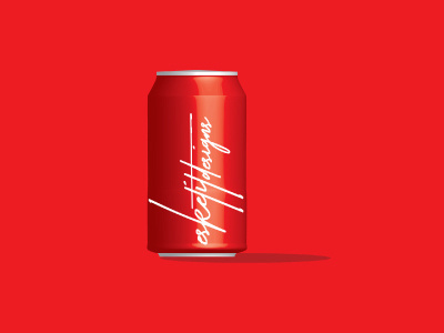 Eskeetit Designs Coca Cola Can Illustration