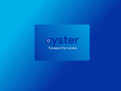 Oyster Card Front Design 3d adobe animation app app design bike coin corporate identity crypto design icon illustration illustrator logo page product typography ux vector web