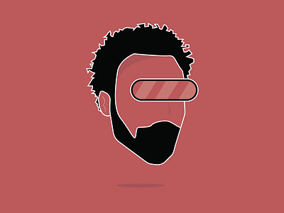 Childish Gambino Flat Character Design adobe animation app app design branding childishgambino design flat icon illustration illustrator logo page product thisisamerica typography ux vector web website