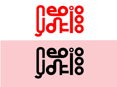 Neo Yokio Custom Typography Design