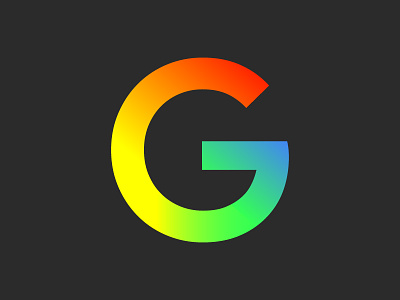 Google Full Gradient Logo Concept