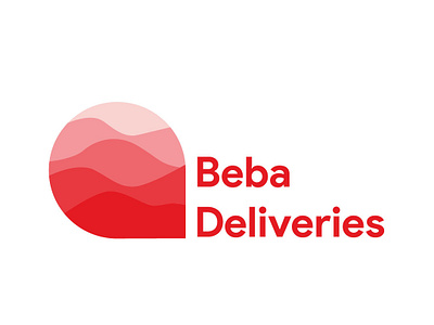 Beba Delivery Company logo design concept