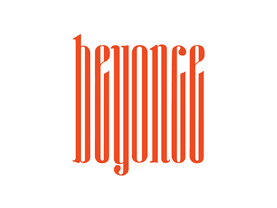 Beyonce Typography